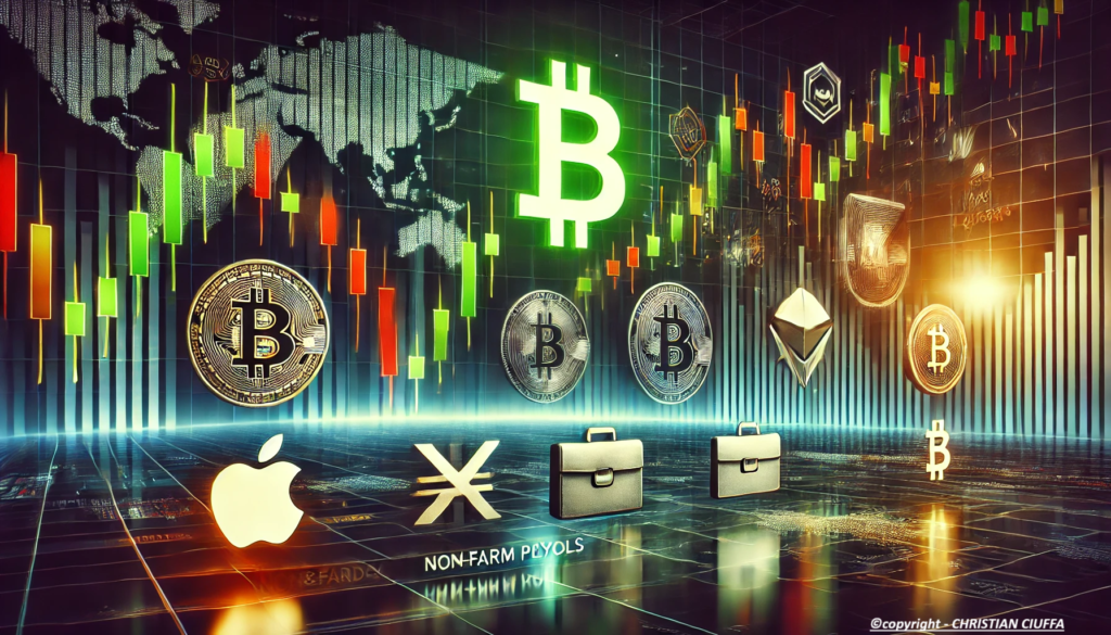 NFP Analisi Macroeconomica Impatti su Wall Street Bitcoin e Apple - Christian Ciuffa